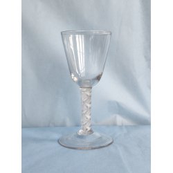 Engelsk antikt vinglas 1800-tallet