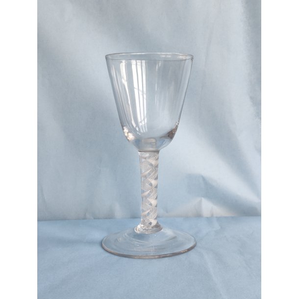 Engelsk antikt vinglas 1800-tallet