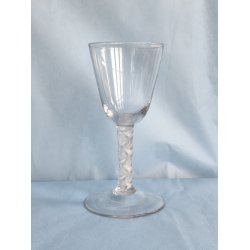 Engelsk antikt vinglas 1800-tallet