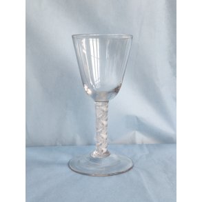 Engelsk antikt vinglas 1800-tallet