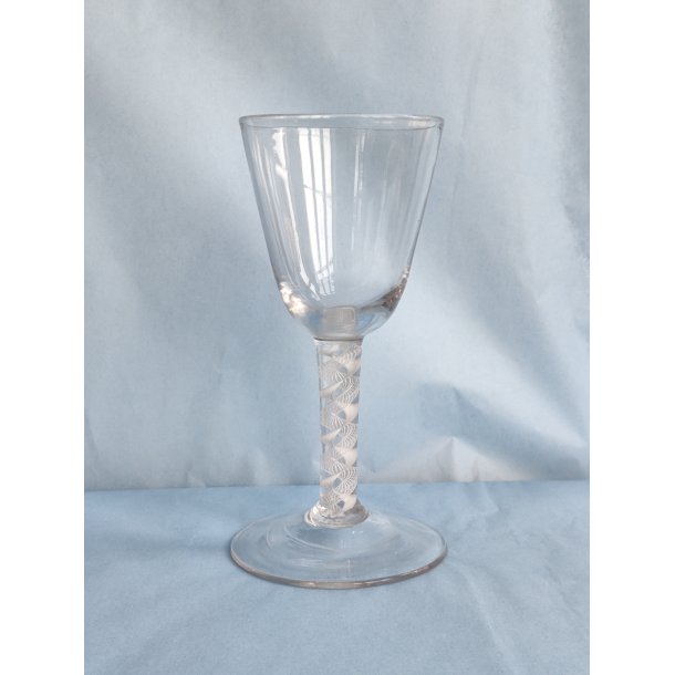 Engelsk antikt vinglas 1800-tallet