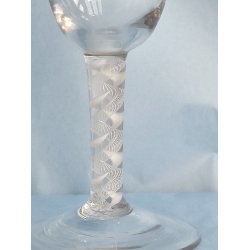 Engelsk antikt vinglas 1800-tallet