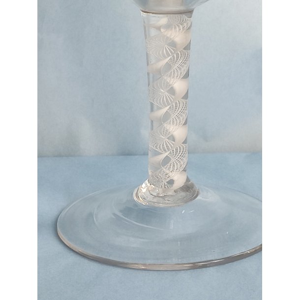 Engelsk antikt vinglas 1800-tallet