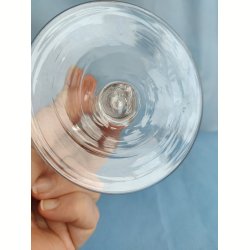 Engelsk antikt vinglas 1800-tallet