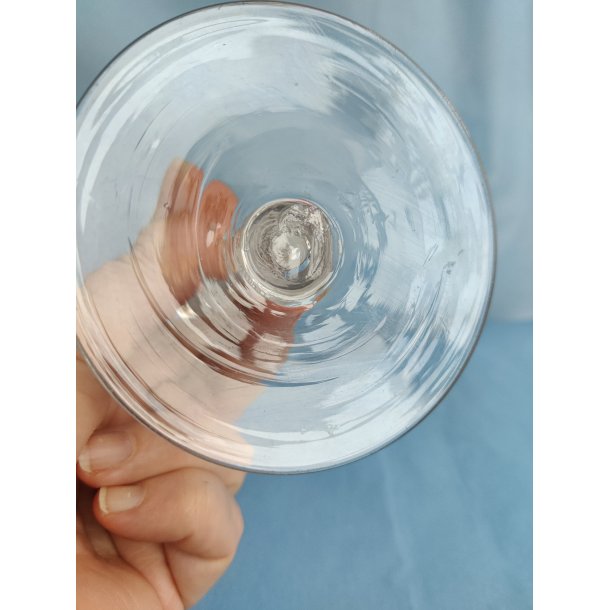 Engelsk antikt vinglas 1800-tallet