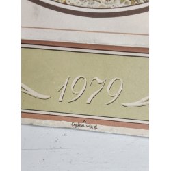 V�gkalender 1979, Holly Hobbie / Forglem mig ej