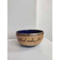 Meal makes men, Royal Doulton antik sk�l