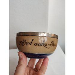 Meal makes men, Royal Doulton antik sk�l