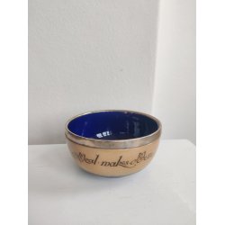 Meal makes men, Royal Doulton antik sk�l