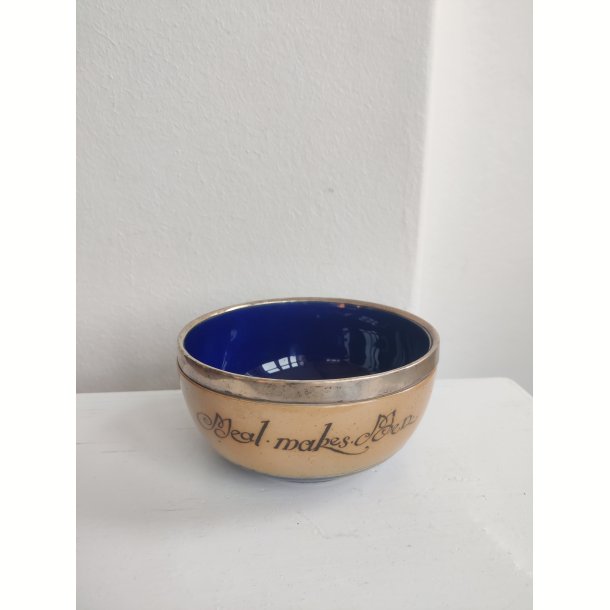Meal makes men, Royal Doulton antik sk�l