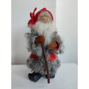 Tr�-nisse med pels og ruskind