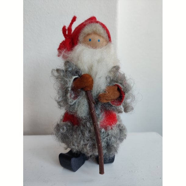 Tr�-nisse med pels og ruskind