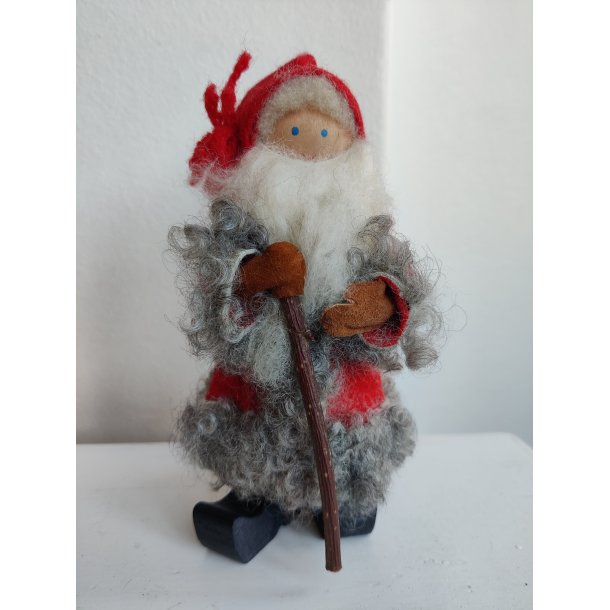 Tr�-nisse med pels og ruskind