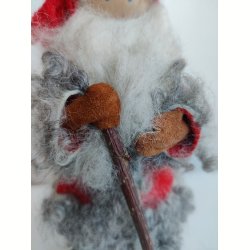 Tr�-nisse med pels og ruskind