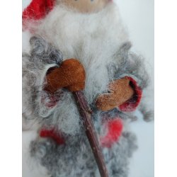 Tr�-nisse med pels og ruskind