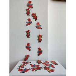 Vintage nisseguirlander 1970-1980