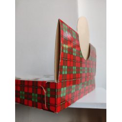 Vintage kasse med 12 mini sylteglas fra Skotland