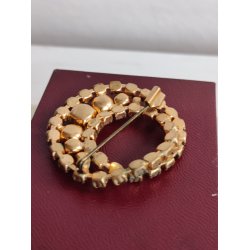 Glitrende �ben broche, 1960erne