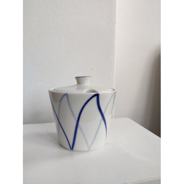 Marmeladekrukke, Lyngby Dan-Ild bl� flamme