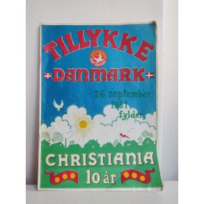 Christiania 10 r, blad fra 1981