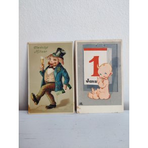 To gamle nytrskort, Illa, ukendt