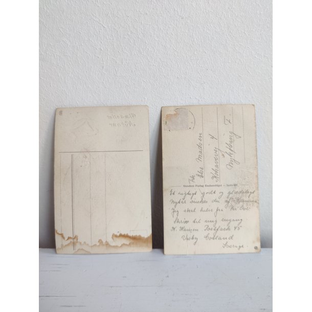 To gamle nyt�rskort, Illa, ukendt