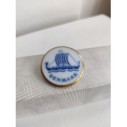 Porcel�nsbroche vikingeskib, Denmark. B&G 1978