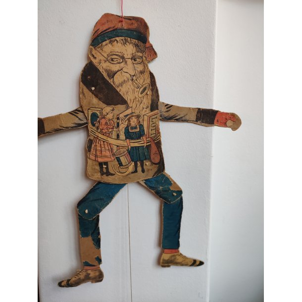 Antik spr�lle-julemand fra 1913