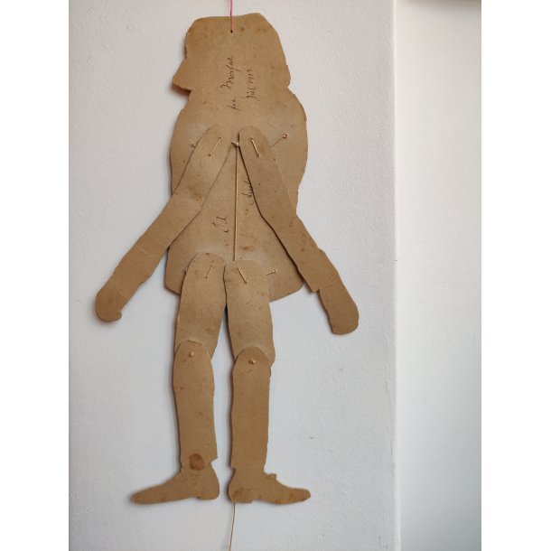 Antik spr�lle-julemand fra 1913