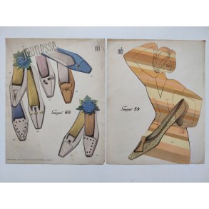 Franske skoreklamer 1960erne