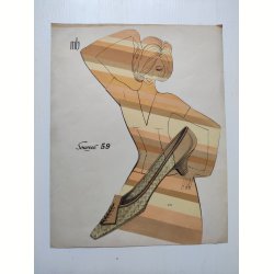 Franske skoreklamer 1960erne