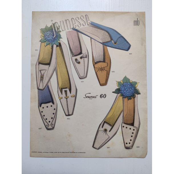 Franske skoreklamer 1960erne