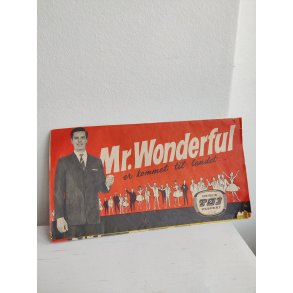 Fold-ud reklame for herret�j, 1960 med Europakort