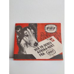 Fold-ud reklame for herret�j, 1960 m. Afrikakort