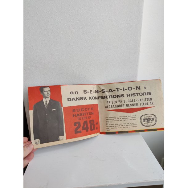 Fold-ud reklame for herret�j, 1960 m. Afrikakort