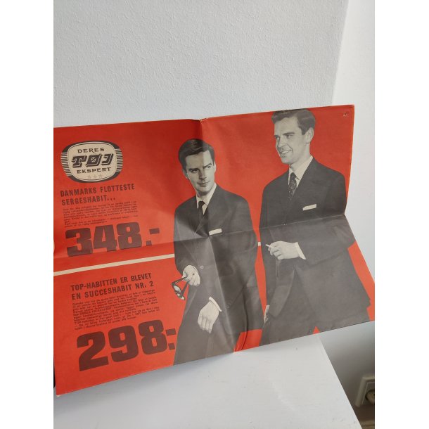 Fold-ud reklame for herret�j, 1960 m. Afrikakort