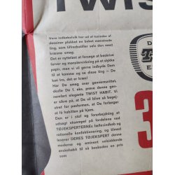 Fold-ud reklame for herret�j, 1960 m. Afrikakort