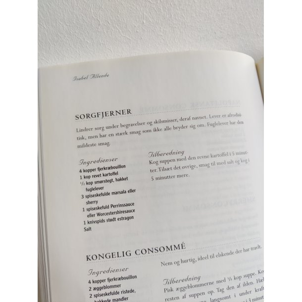 Afrodite, erotisk kogebog af Isabel Allende