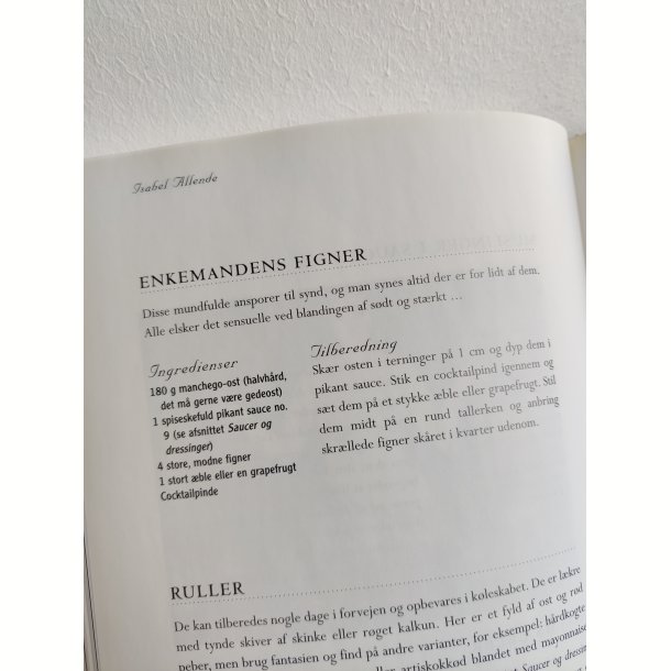Afrodite, erotisk kogebog af Isabel Allende