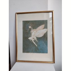 Fe eller alf, svensk litografisk tryk