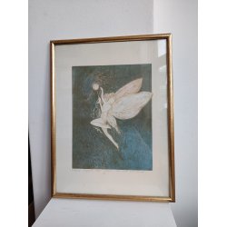 Fe eller alf, svensk litografisk tryk