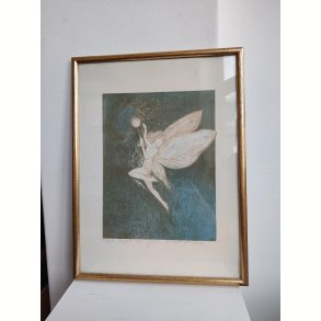 Fe eller alf, svensk litografisk tryk