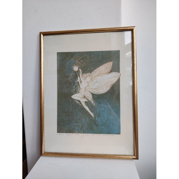 Fe eller alf, svensk litografisk tryk