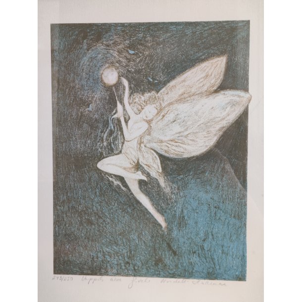 Fe eller alf, svensk litografisk tryk