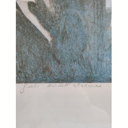 Fe eller alf, svensk litografisk tryk