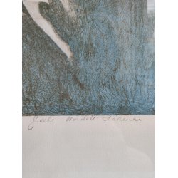 Fe eller alf, svensk litografisk tryk