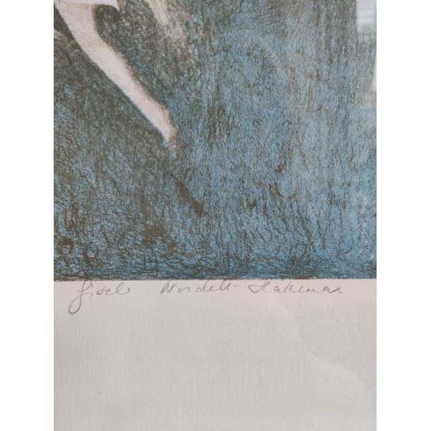 Fe eller alf, svensk litografisk tryk