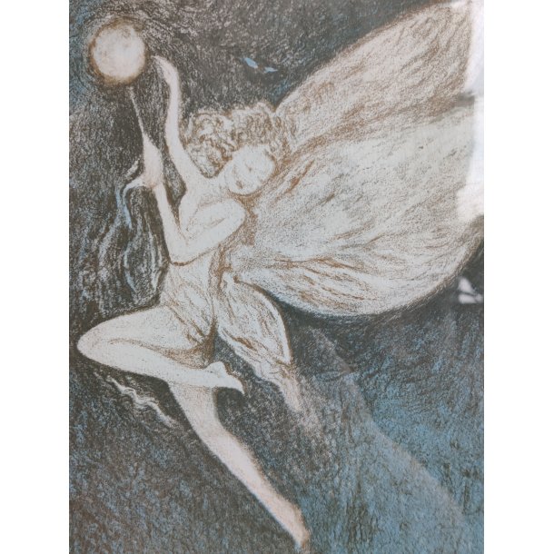 Fe eller alf, svensk litografisk tryk