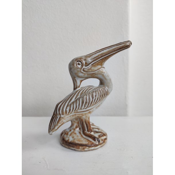Hjorth keramik pelikanfigur