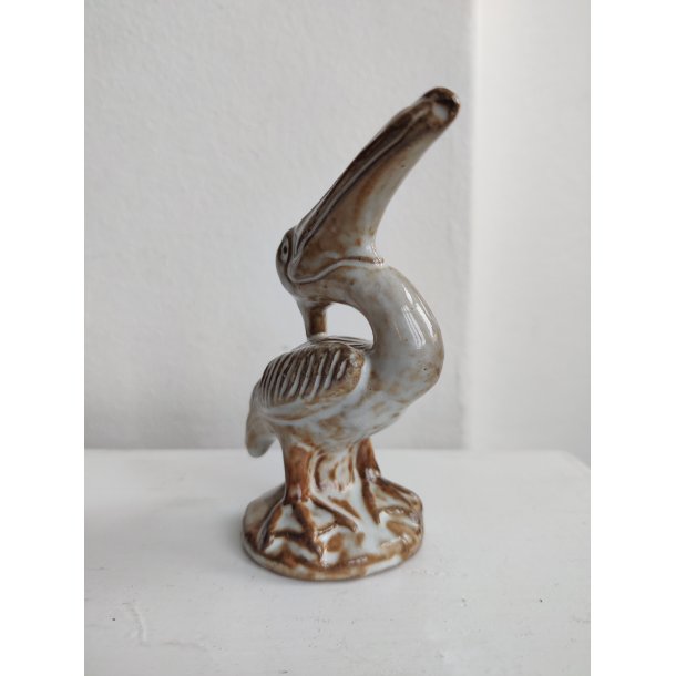 Hjorth keramik pelikanfigur